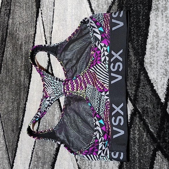 VSX SPORT 2015 MULTI-COLOR MESH-LINED RACERBACK SPORTS BRA - Picture 6 of 11